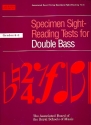 Specimen Sight-Reading Tests Grades 6-8 for double bass