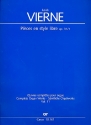 Pices en style libre op.31,1 fr Orgel