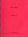 Duet Suite fr Orgel und Klavier Spielpartitur