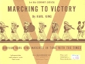 Marching to Victory: for concert band cornet 1 (solo)