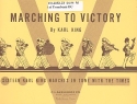 Marching to Victory: for concert band trombone 1 bass clef