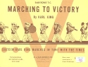 Marching to Victory: for concert band baritone treble clef