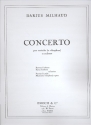 Concerto pour marimba (et vibraphon) et orchestre pour marimba (et vibraphon) et piano, 2parties
