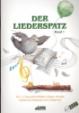 Der Liederspatz Band 1 (+CD) fr 1-2 Sopranblockflten, Begleitung ad lib Spielpartitur