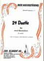 24 Duette op.79  für 2 Basstuben (F und B) (Fagotte/Euphonium und Fagott) 2 Spielpartituren