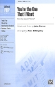 You're the One that I want for mixed chorus (SAB) and instruments vocal score