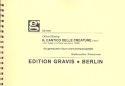 Il cantico delle creature fr gem Chor und Kammerensemble Studienpartitur (it)