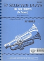 78 selected Duets for 2 trumpets (cornets) score