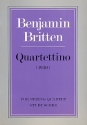 Quartettino for string quartet study score