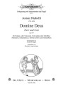 Domine Deus op.179 fr Sopran (Tenor), Violine (Flte), Streicher und Bc, (Blser ad lib) Partitur und Stimmen
