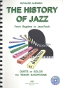 The History of Jazz (+CD) From Ragtime to Jazz Rock fr 1-2 Saophone