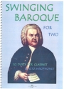 Swinging Baroque for two for clarinet and alto saxophone score
