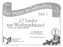 27 Lieder zur Weihnachtszeit Band 1 fr 4 Blser (Ensemble) 3. Stimme in C (Posaune/Bariton)