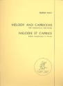 Melody and Capriccio for violoncello and piano