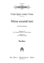 Missa secundi toni für gem Chor und Orgel Partitur