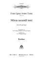 Missa secundi toni fr gem Chor und Orgel Partitur