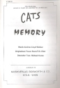 Memory aus 'Cats' fr gem Chor und Klavier Klavierpartitur (dt/en)