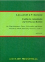 Fantaisie courante ber Norma von Bellini fr Flte (Klarinette), Fagott (Violoncello) und Klavier,  Stimmen
