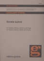 Sonata suavis fr Clarino (Oboe), Violine und Orgel Stimmen