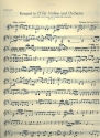 Konzert D-Dur KV211 fr Violine und Orchester Violine 2