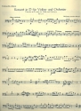Konzert D-Dur KV211 fr Violine und Orchester Cello/Bass