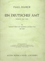 Deutsches Hochamt  fr Gemeinde, gem Chor und Orgel Partitur