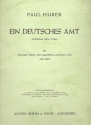 Deutsches Hochamt  fr Gemeinde, gem Chor und Orgel Partitur