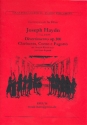 Divertimento op.100 für Klarinette, Horn und Fagott Partitur und Stimmen