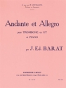 Andante et Allegro pour trombone et piano