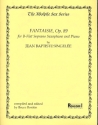 Fantaisie op.89 for soprano saxophone and piano