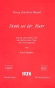 Dank sei dir Herr fr gem Chor und Klavier (Orgel/Streichquintett) Chorpartitur