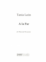 A la Par for piano and percussion 2 scores