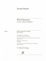 Konzert F-Dur Hob.XVIII:3 fr Klavier und Streicher Cello/Ba