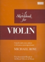 A Sketchbook for violin and piano