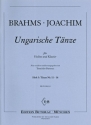 Ungarische Tnze Band 3 (Nr.11-16) fr Violine und Klavier