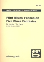 5 Blues-Fantasien fr Klavier