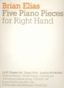 5 Piano Pieces for the right hand