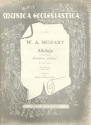 Alleluja aus der Motette Exsultate jubilate fr hohe Singstimme und Klavier