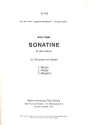 Sonatine in 3 Stzen fr Trompete und Klavier