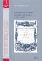 Catalogue des ditions francaises de Mozart 1764-1825