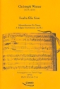 Exulta filia Sion fr Tenor, 2 Melodieinstrumente und Bc Partitur und Stimmen