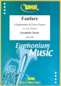 Fanfare for 4 euphoniums and piano (organ) score and parts