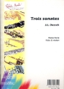 3 Sonates pour flte (violon) et piano