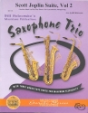 Scott Joplin Suite vol.2 for 3 saxophones (ATBar/SAT) score and parts