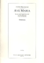 Ave Maria fr Gesang (tief) und Streichquintett Instrumentalstimmen