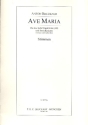 Ave Maria fr Gesang (tief) und Streichquintett Instrumentalstimmen