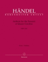 Anthem for the Funeral of Queen Caroline HWV264 fr gem Chor und Orchester Partitur (en/it)