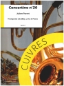 Concertino no.20 pour trompette (cornet) et piano