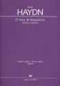 O Jesu, te invocamus Hob. XXIVa6/8b fr gem Chor, 2 Oboen, 2 Clarinetten, Timpani, 2 Violinen und Bc  Partitur