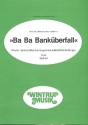 Ba Ba Bankberfall: fr Gesang und Klavier